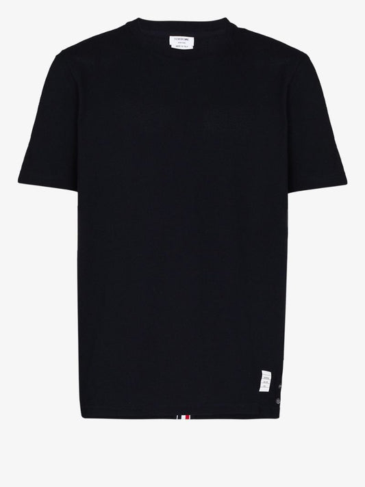 Rear Stripe Cotton T-shirt