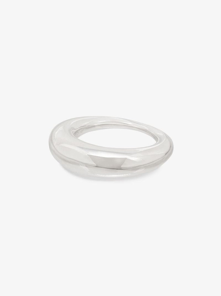 Sterling Silver Polished Fat Snake Ring