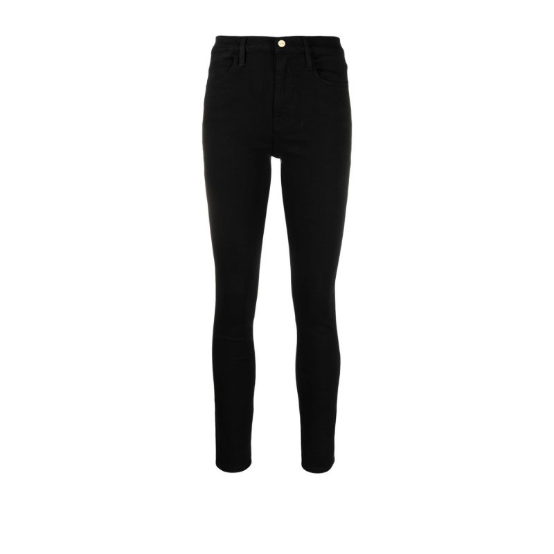 Black Le High Skinny Jeans