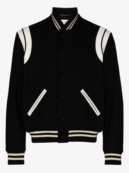 Black Teddy Bomber Jacket