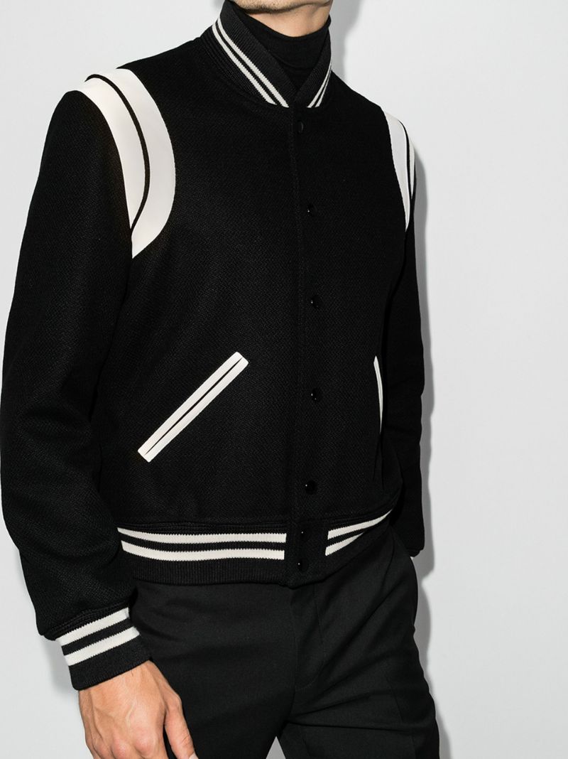Black Teddy Bomber Jacket