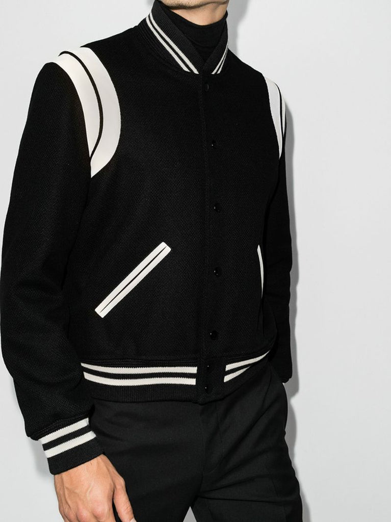 Black Teddy Bomber Jacket