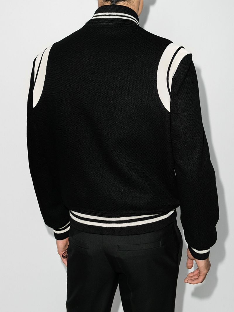 Black Teddy Bomber Jacket