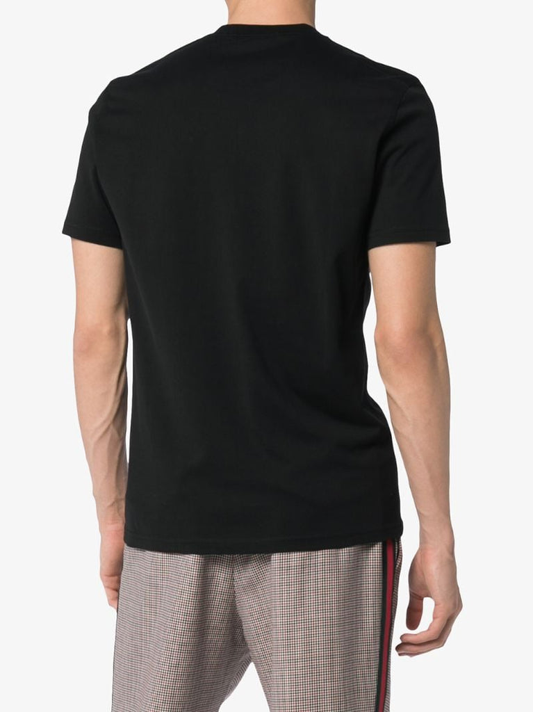 Shark Print Cotton Short Sleeve T Shirt