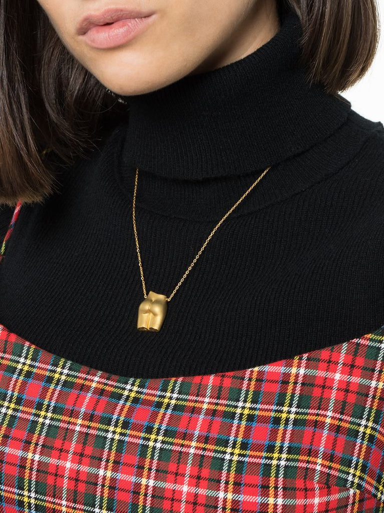 Gold-plated Le DerriÃ_x0083_Â¨re Necklace