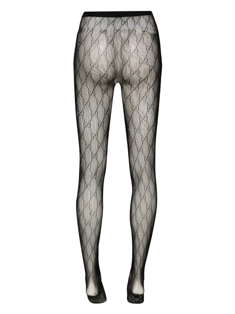 Black Interlocking G Tights