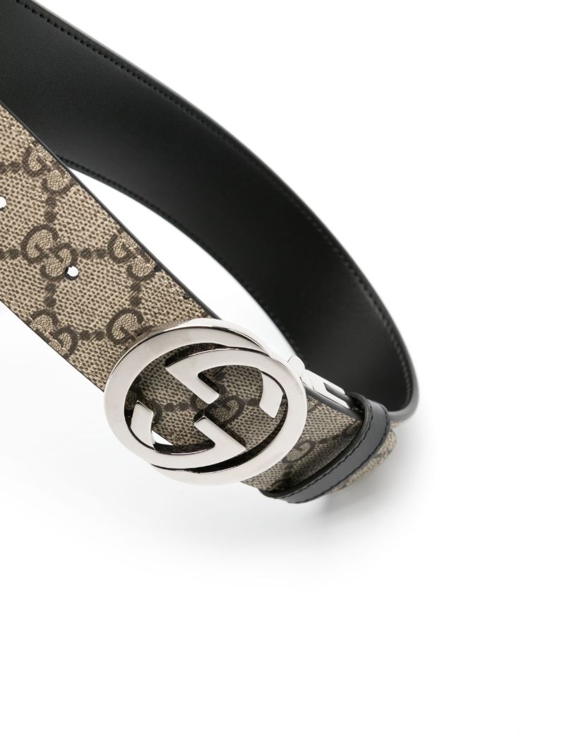 Neutral Interlocking G-buckle Reversible Belt