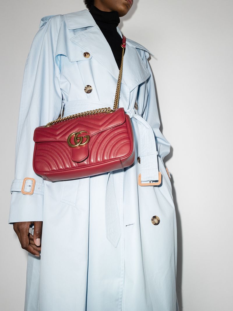 Gg Marmont MatelassÃ_x0083_Â© Shoulder Bag