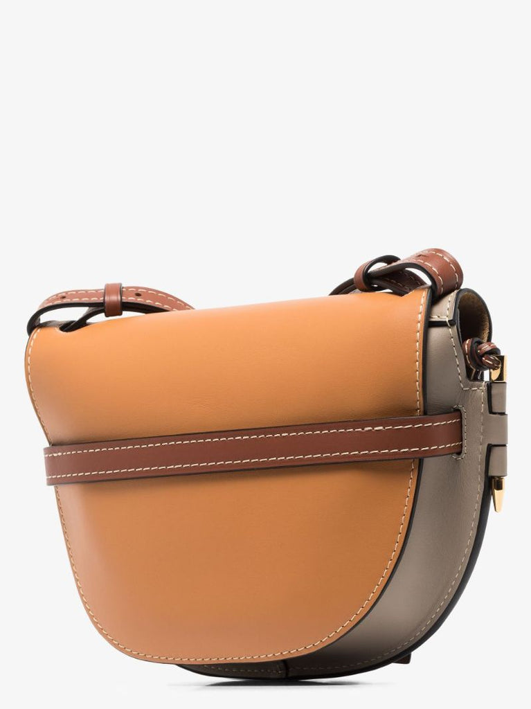 Neutral Gate Small Leather Shoulder Bag