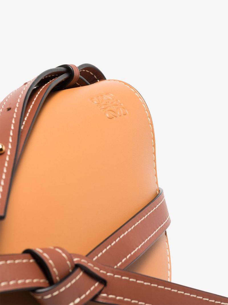 Neutral Gate Small Leather Shoulder Bag