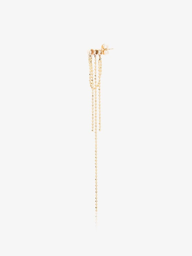 14k Yellow Gold Elements Diamond Earrings