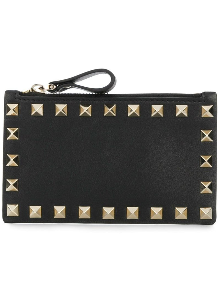 Black Valentino Garavani Rockstud Coin Purse
