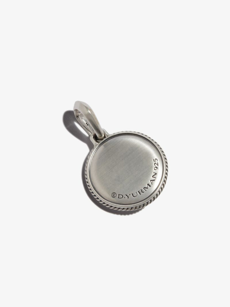 Sterling Silver Maritime Compass Diamond Charm
