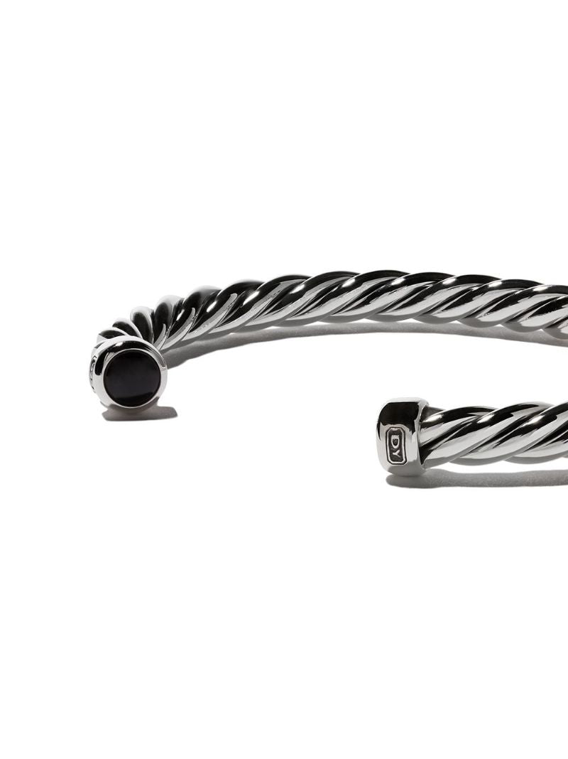Sterling Silver Cable Cuff Bracelet