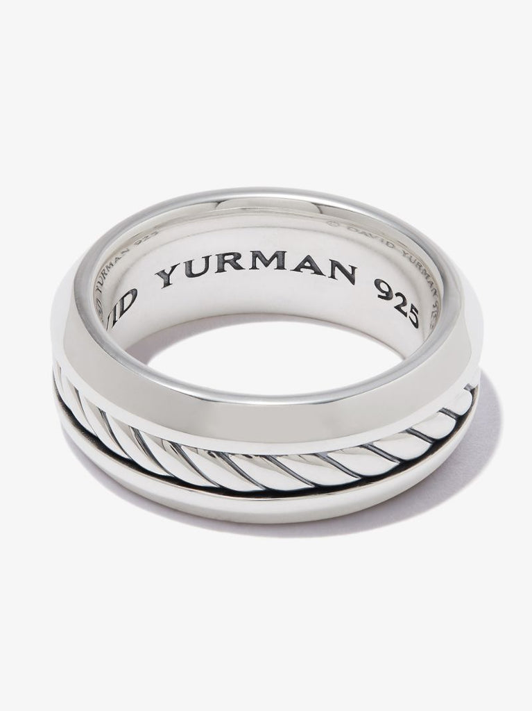 Sterling Silver Cable Band Ring