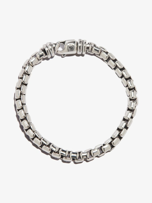 Sterling Silver Box Chain Bracelet