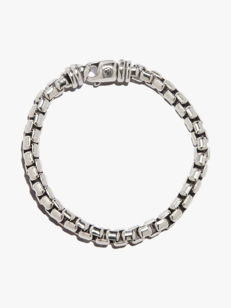 Sterling Silver Box Chain Bracelet
