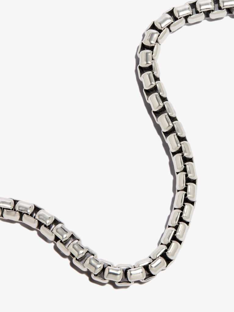 Sterling Silver Box Chain Bracelet