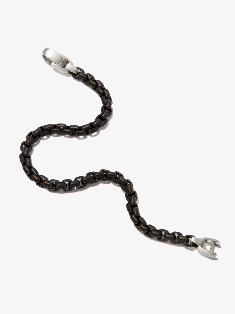 Sterling Silver Box Chain Bracelet