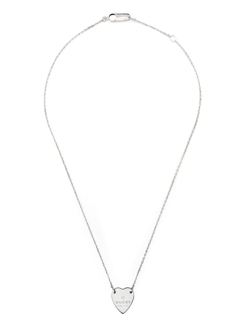 Sterling Silver Heart Pendant Necklace