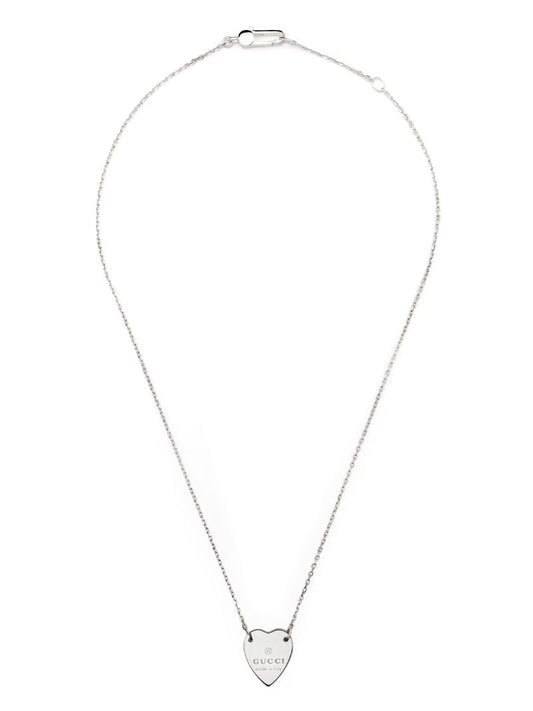 Sterling Silver Heart Pendant Necklace
