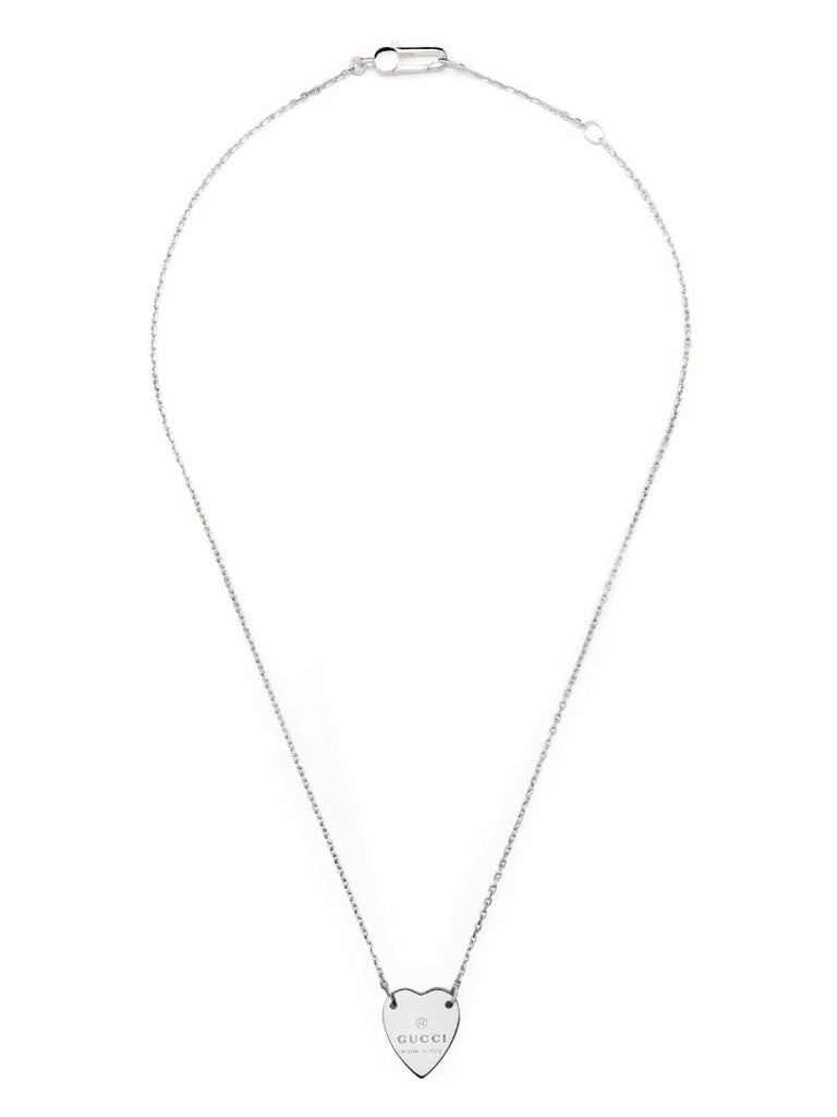 Sterling Silver Heart Pendant Necklace