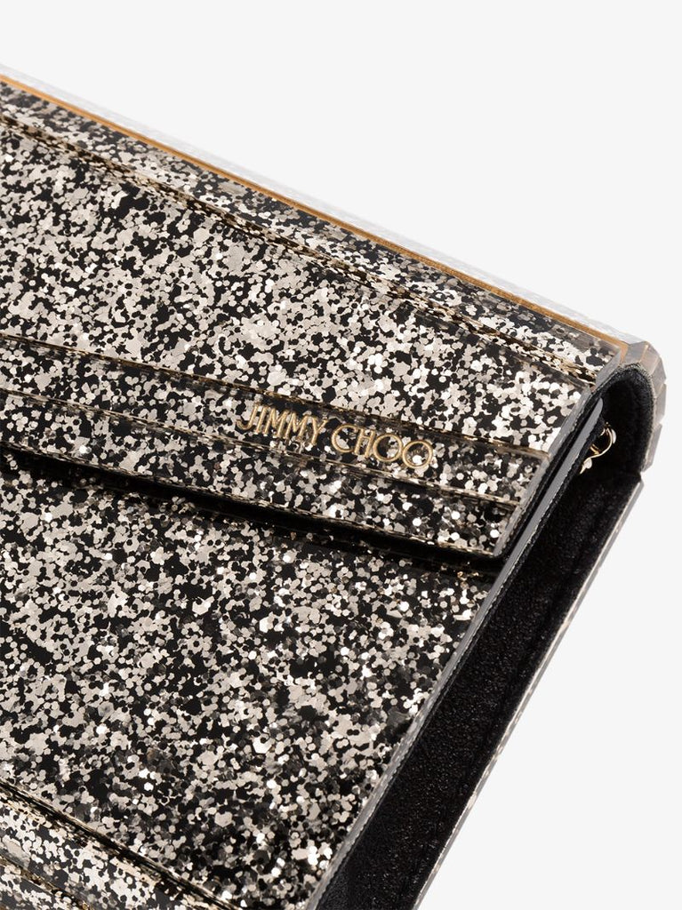 Metallic Candy Glitter Envelope Cross Body Bag