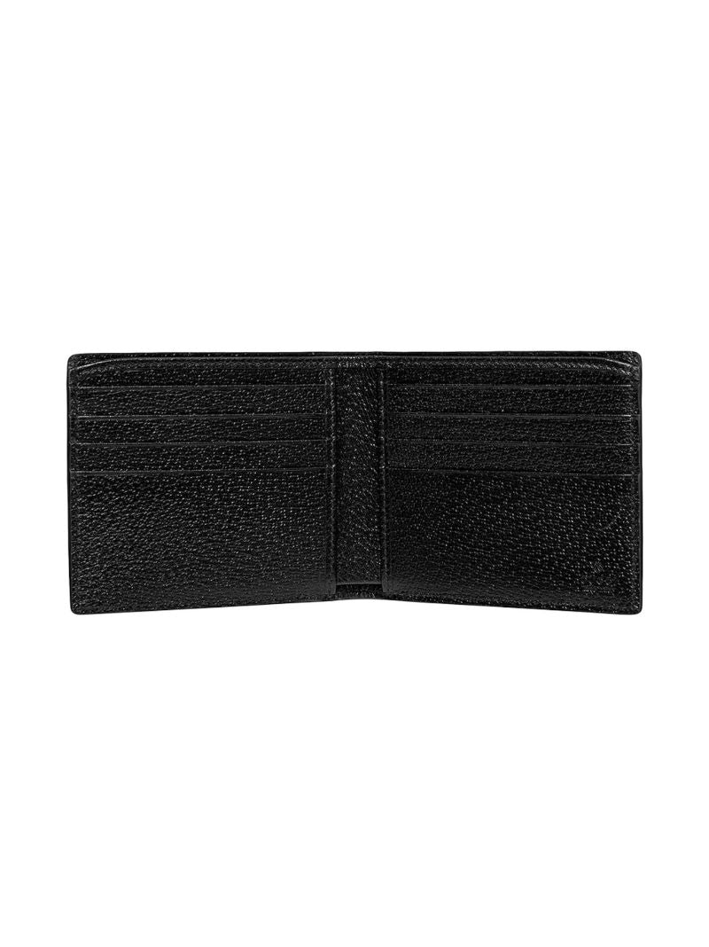 Black Animalier Leather Wallet