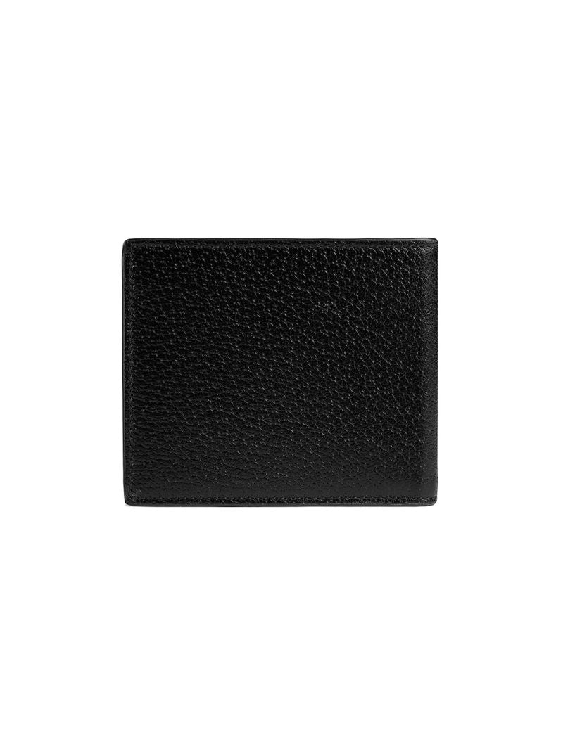 Black Animalier Leather Wallet