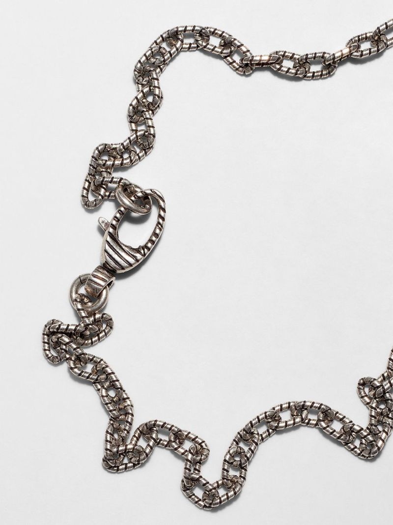 Sterling Silver Interlocking G Pendant Necklace