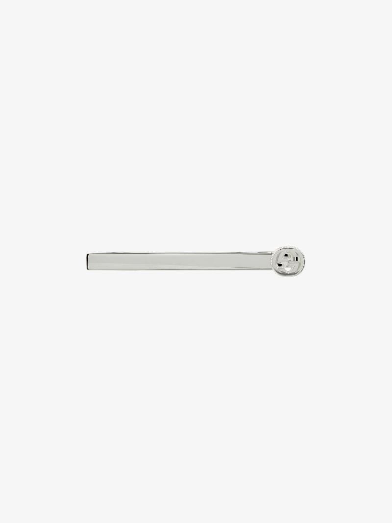 Sterling Silver Double G Tie Pin