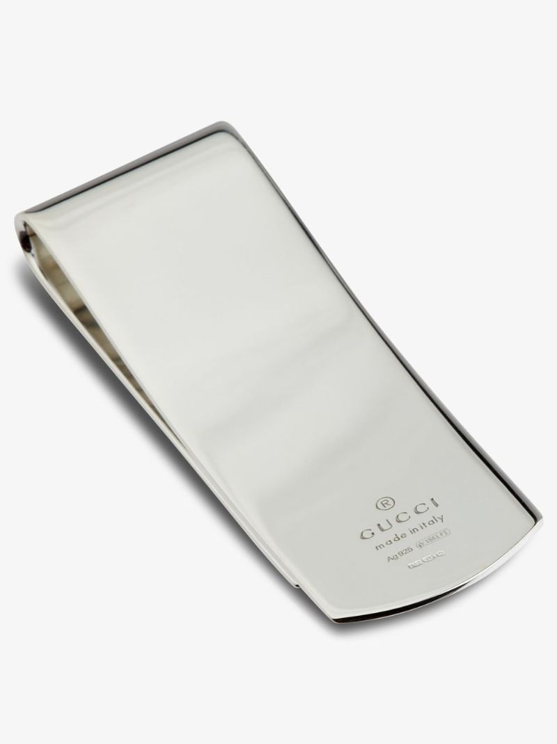 Sterling Silver Logo Money Clip