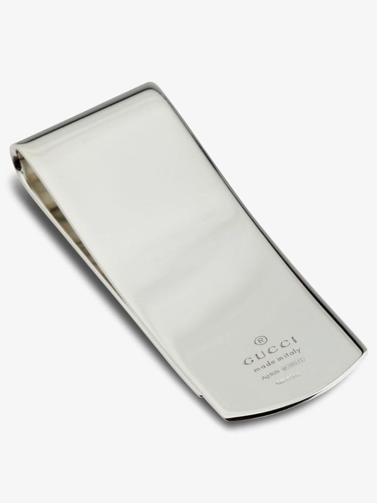Sterling Silver Logo Money Clip