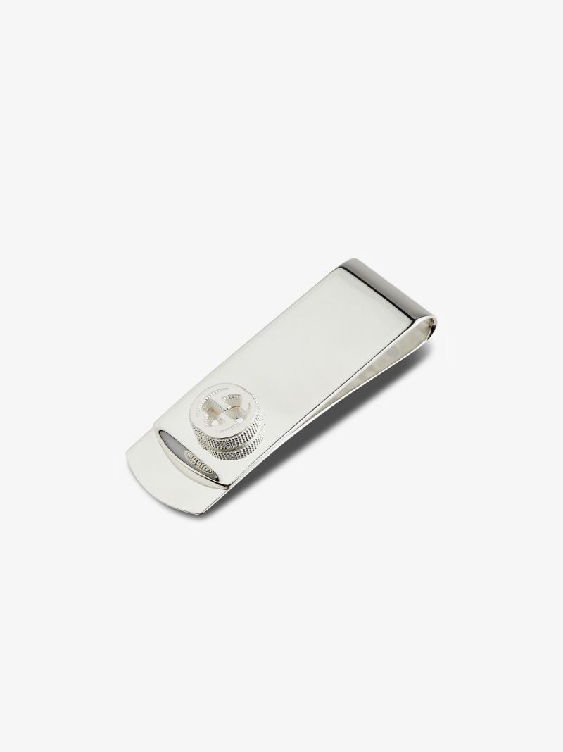 Sterling Silver Logo Money Clip