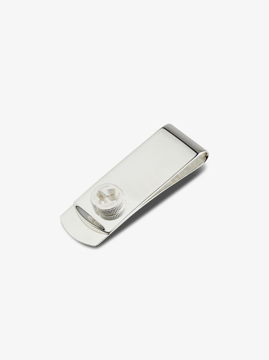 Sterling Silver Logo Money Clip