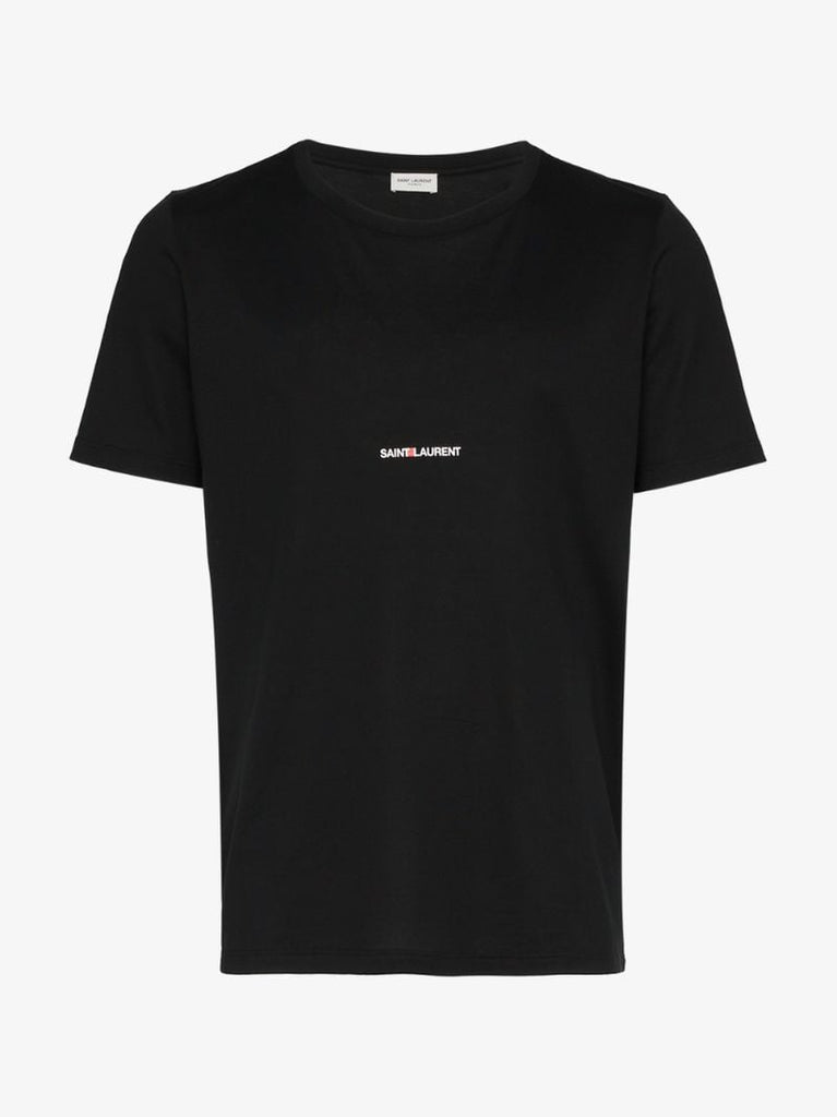 Black Logo Print T-shirt