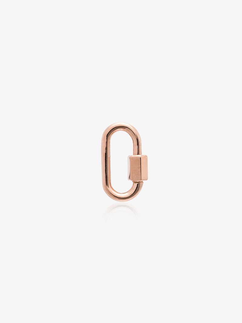 14k Rose Gold Baby Lock Pendant