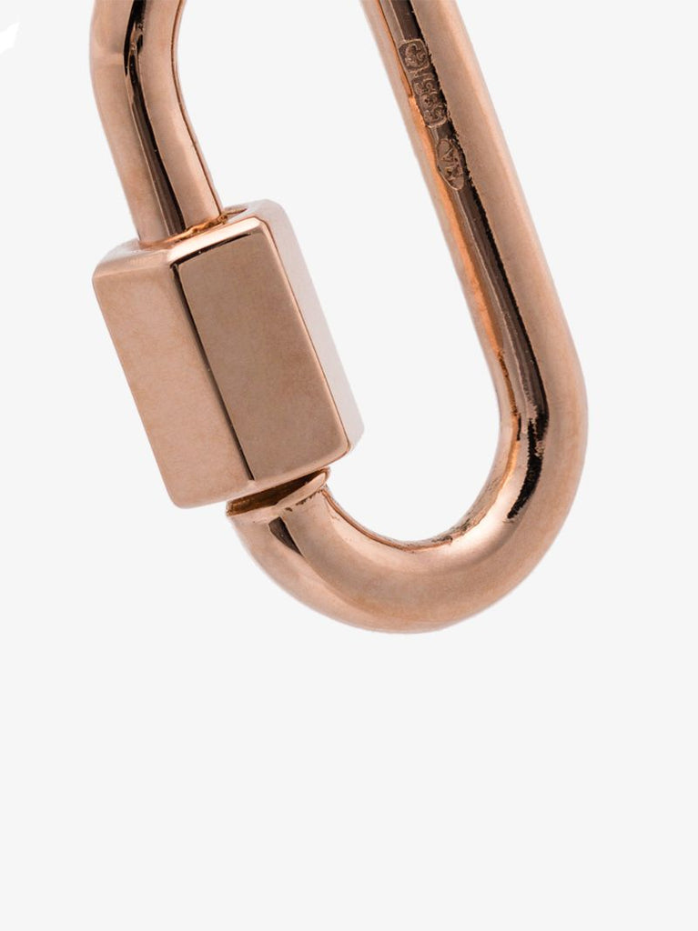 14k Rose Gold Baby Lock Pendant