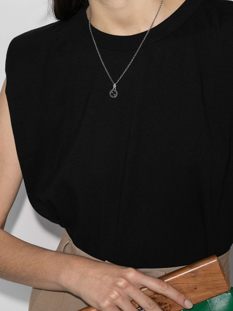 Sterling Silver Gg Necklace