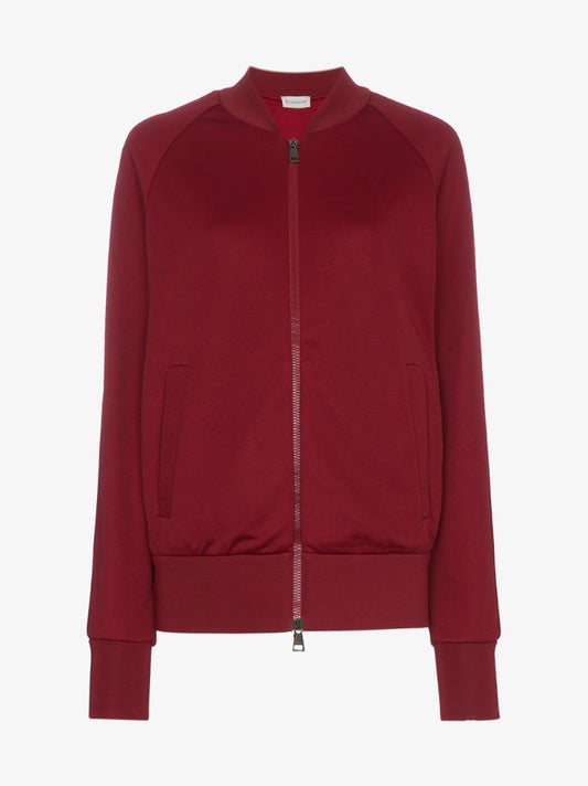 Logo Detail and Stripe Sleeve Cotton-blend Sweater