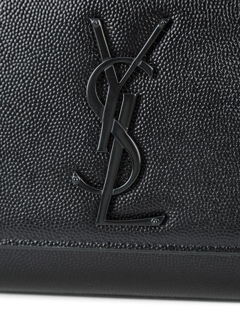 Black Kate Small Leather Cross Body Bag