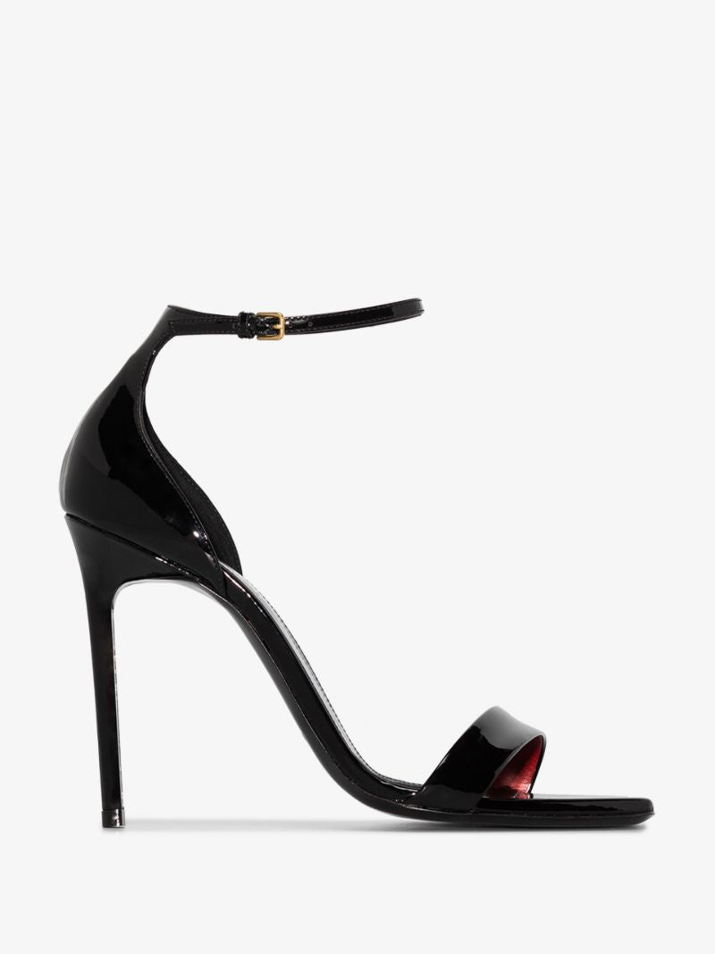 Black Amber 105 Leather Sandals