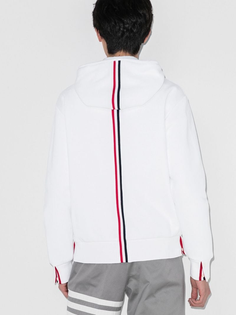 Center-back Stripe Loopback Hoodie