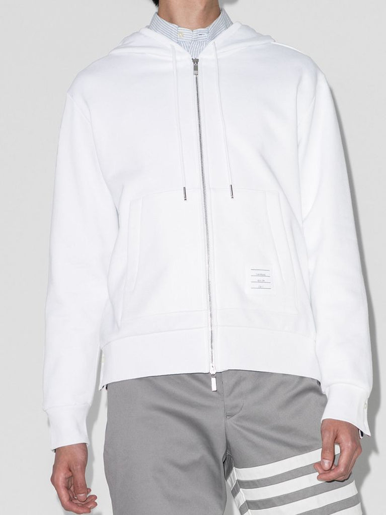 Center-back Stripe Loopback Hoodie