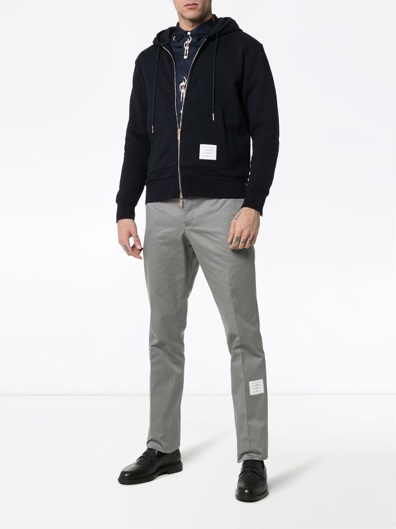 Centre Back Stripe Loopback Hoodie