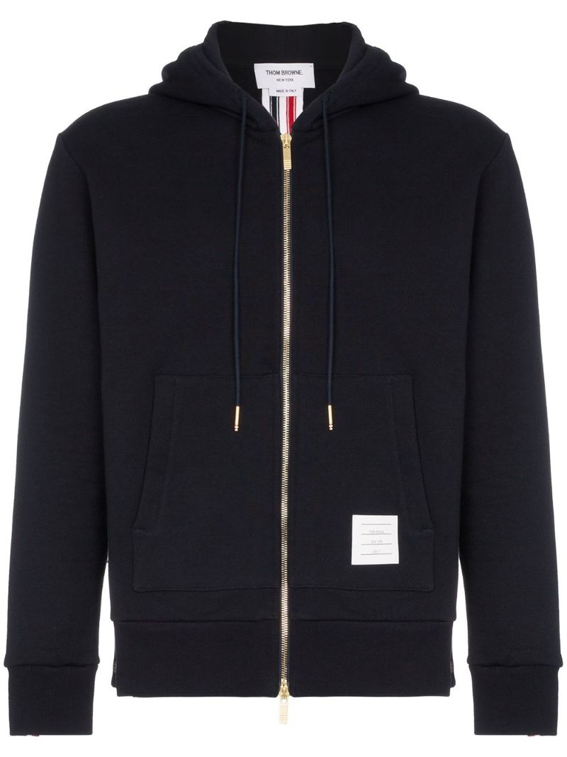 Centre Back Stripe Loopback Hoodie