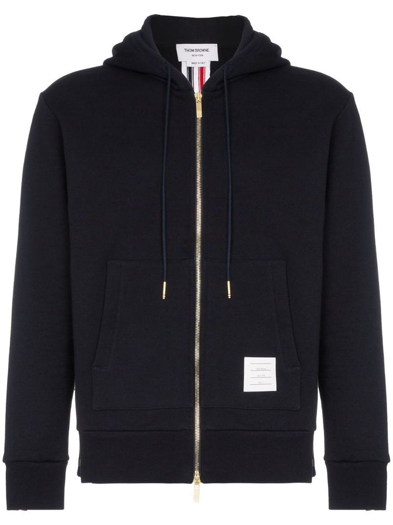 Centre Back Stripe Loopback Hoodie