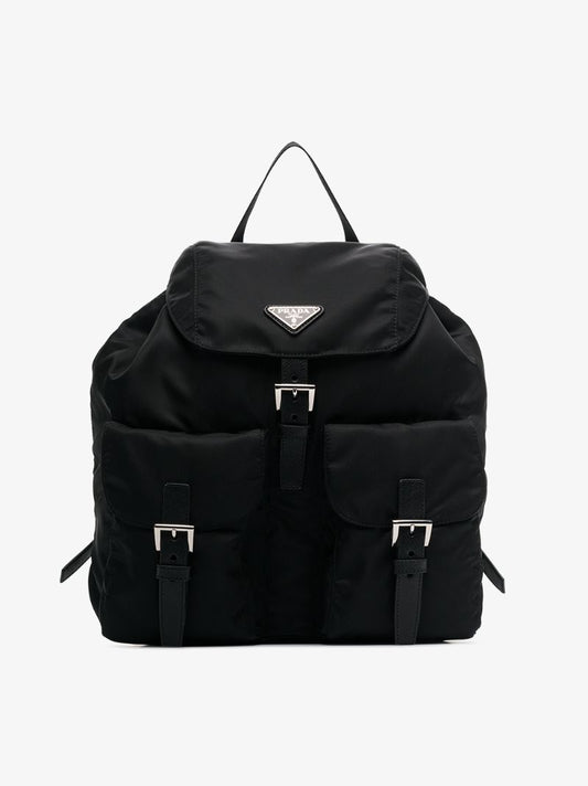 Black Classic Re-nylon Backpack