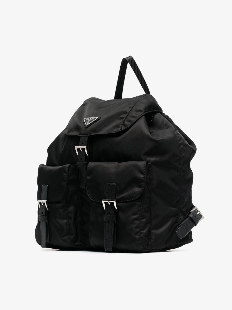 Black Classic Re-nylon Backpack