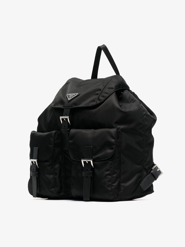 Black Classic Re-nylon Backpack